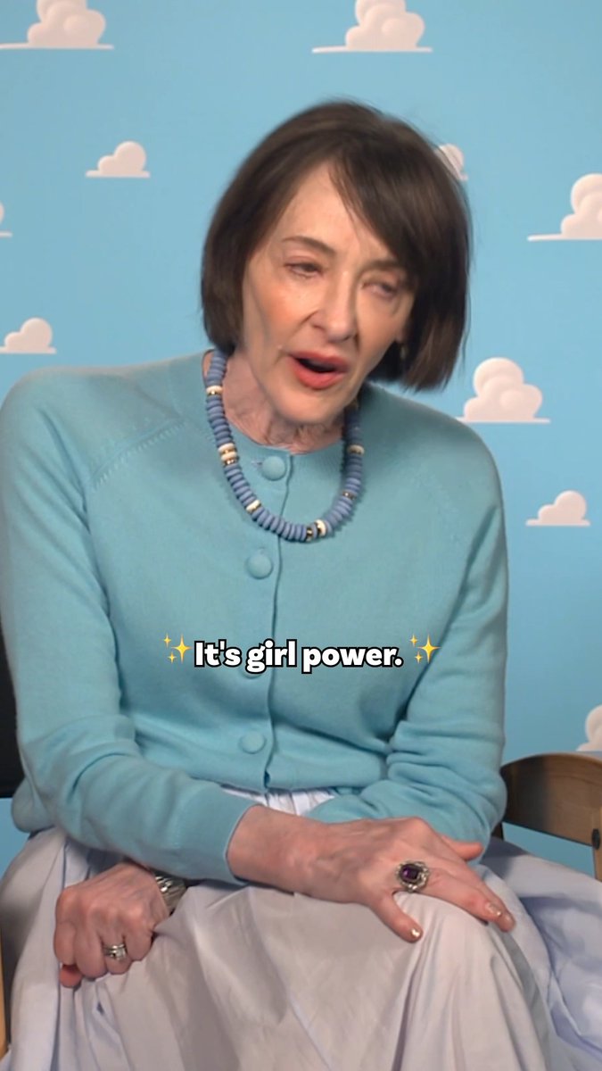 Yeehaw! Joan Cusack (Jessie) talks about the importance of capturing girl power and female representation in TOY STORY 5, now playing!