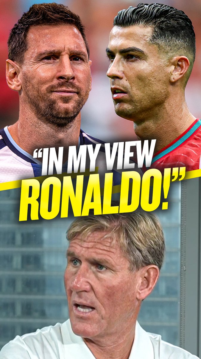🤔 "Who is the GOAT?" 😱 "In my view Ronaldo!" 😬 "You wonder how Messi would've played in the Premier League!" Simon Jordan reveals that he believes Cristiano Ronaldo is better than Lionel Messi