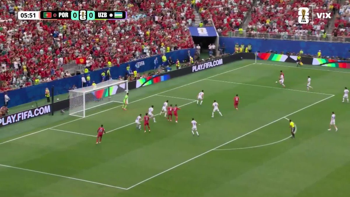 ¡GOOOL DE CRISTIANO RONALDO! 🔥⚽¡GOOLAAZAZAZOOO DEL BICHO! 🔥⚽ ¡Sexto mundial consecutivo en anotar! ¡Qué joya de CR7! ¡siuuu! #ElMundialEsNuestro y la magia de la Copa Mundial de la FIFA 2026 se vive por @televisa y @vix 🇲🇽🏆 👉