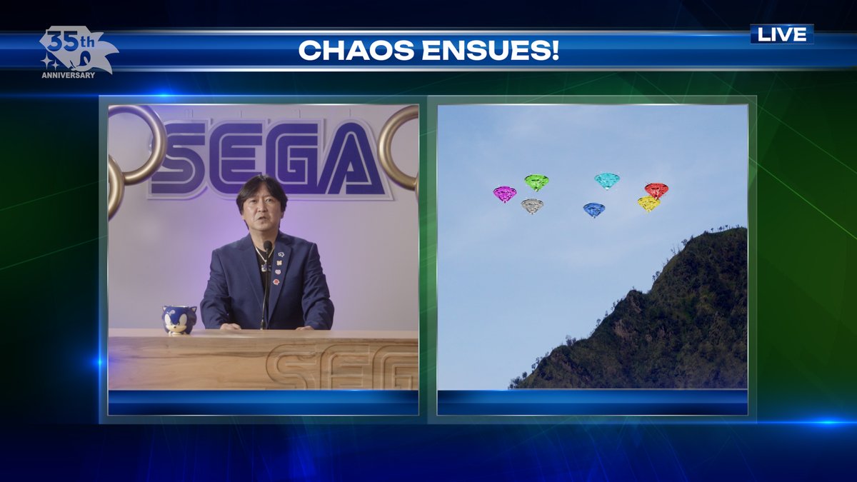 🚨 BREAKING NEWS 🚨 from Sonic HQ: the Chaos Emeralds have destabilized and are scattering across the U.S. We need your help to recover them before Dr. Eggman finds them so we can power Club Chaos this Fall. Join the Chaos Hunt: