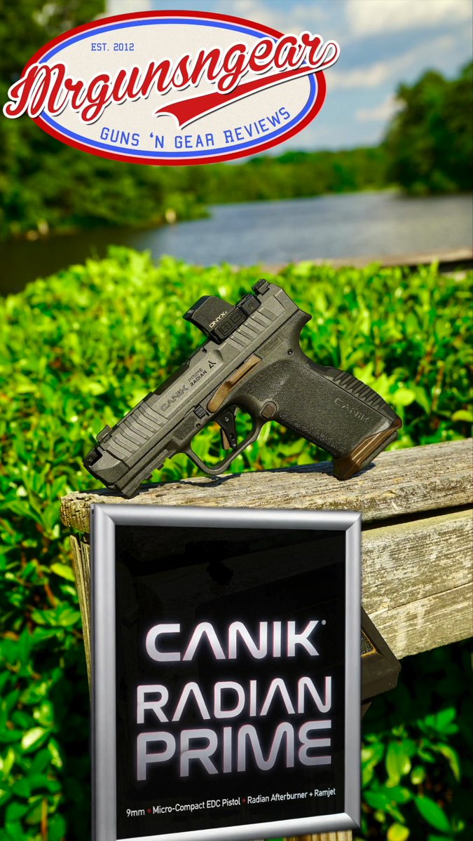 First look at the new Canik Prime Radian 🇺🇸 #Canik #Prime #Radian #PrimeRadian #EDC #ConcealedCarry