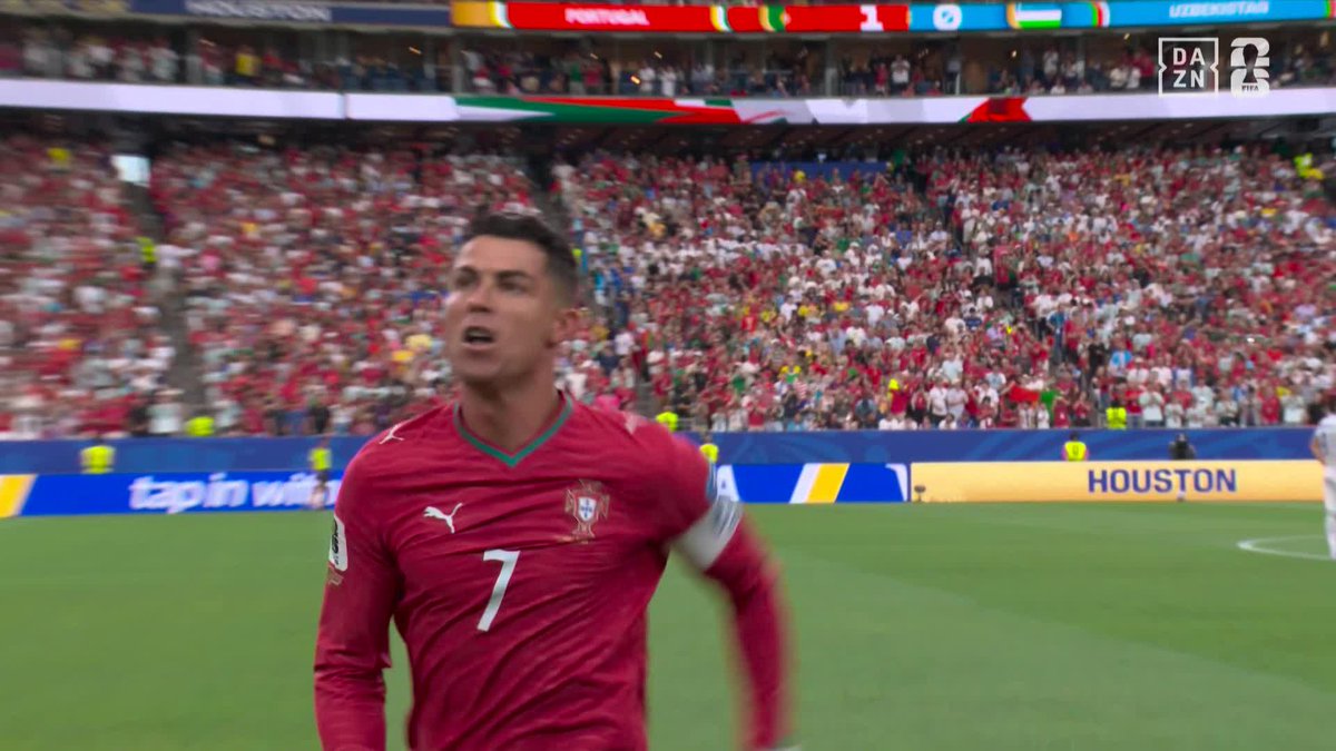 CR7本領発揮 ついに来た! クリスティアーノ・ロナウドが大会初ゴール🇵🇹 🏆#FIFAワールドカップ グループK 🆚ポルトガル×ウズベキスタン 📱#DAZN ライブ配信中 #本気で楽しむならDAZN アクエリアス