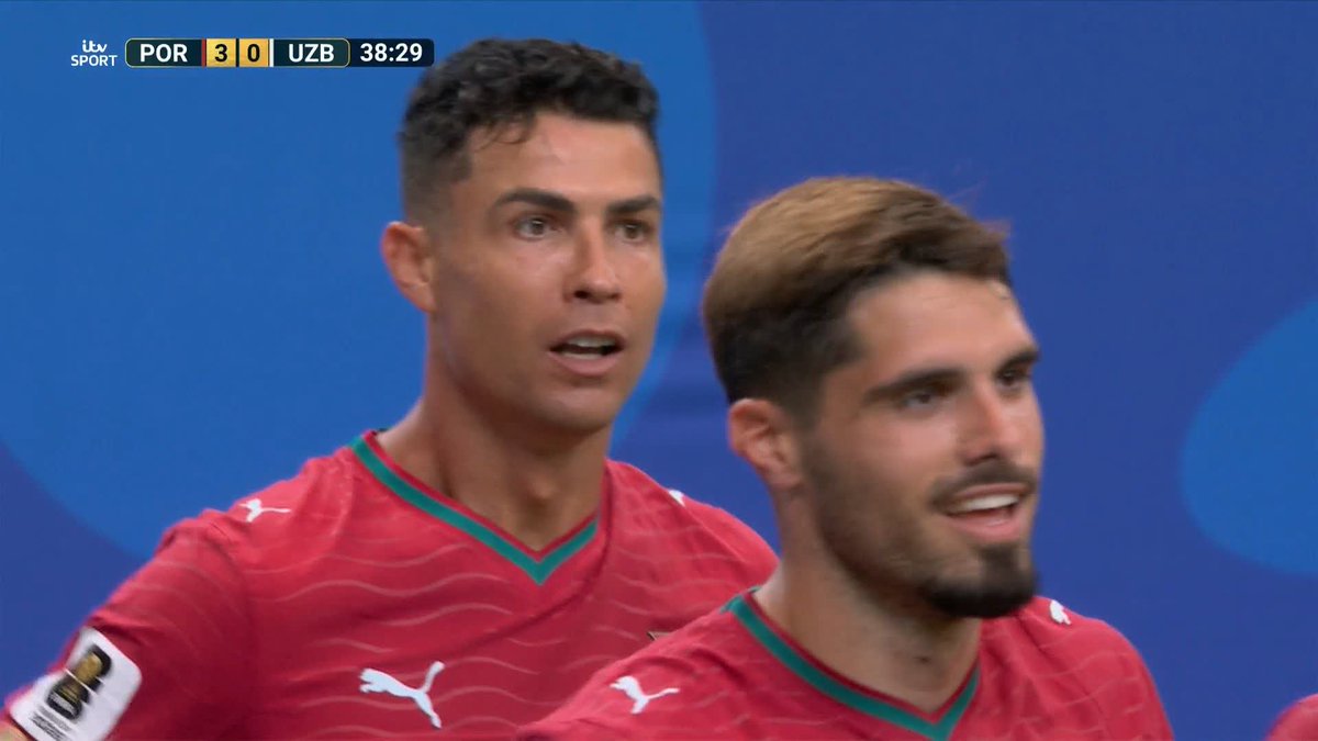 Ronaldo has his SECOND GOAL of the game. He couldn’t possibly complete the hat-trick, could he…?