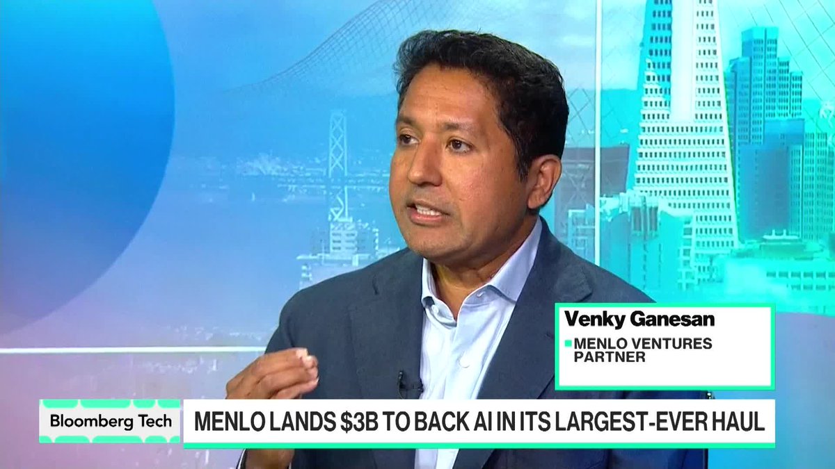 AI is like art in the Renaissance, argues Menlo Ventures partner Venky Ganesan, calling Dario Amodei the Leonardo da Vinci of our time