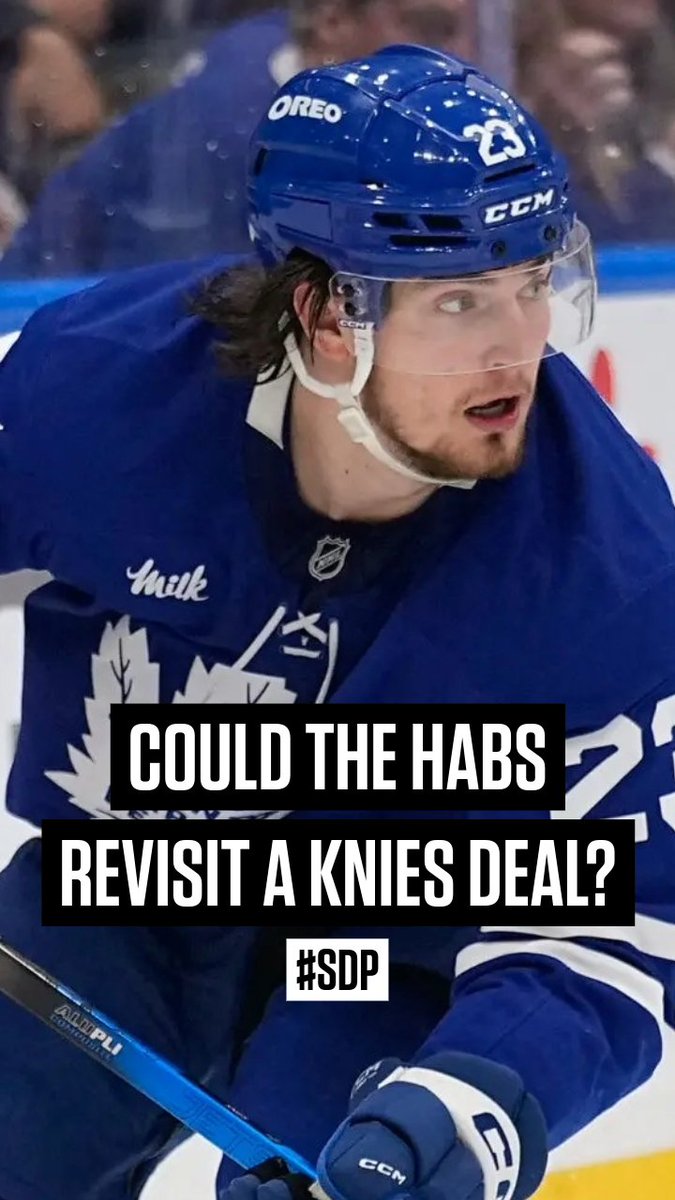 Could the Montreal Canadiens circle back on Matthew Knies? 🤔 #SDP Chris Johnston
