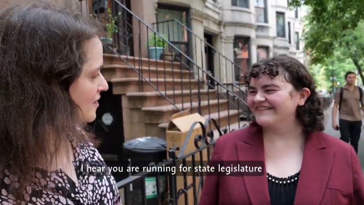 Lydia Green is weaponizing her Jewish background and Palestinian suffering for a seat in the NY State Assembly. 🇺🇸 She even admits that she has no direct power to stop Israel's actions in any wars, but that doesn't stop her from using Palestine as her focal point, since that is clearly what she thinks will get votes. Having "chutzpah" does not mean selling out, Lydia.