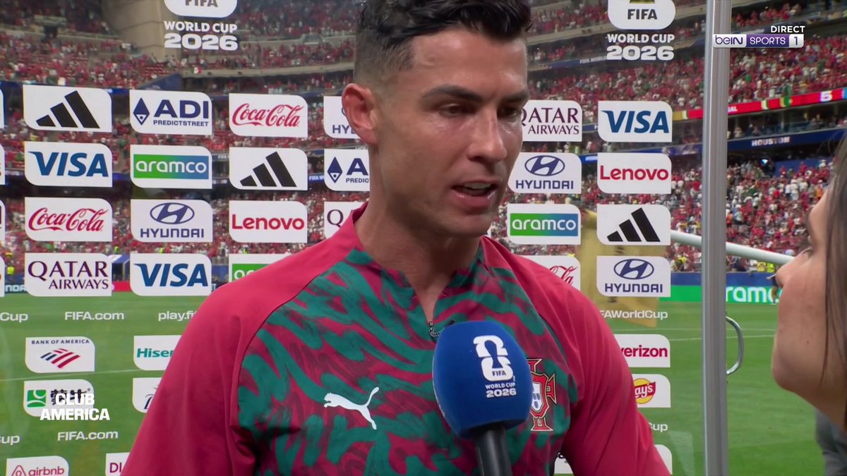 🏆🌎 #ClubAmerica 🗣 🇵🇹 Crisitano Ronaldo : "Tout le monde pensait que j'étais à la retraite mais j'ai tenu le coup" #beINFWC2026