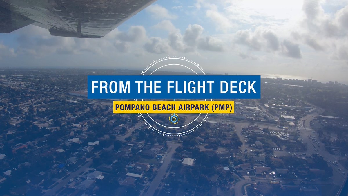 Hey pilots! 🛩️☀️ Flying into Pompano Beach Airpark this summer? Enhance your situational awareness before touchdown with our updated #FromTheFlightDeck video. Filmed from a pilot’s POV, it highlights key taxiway intersections, potential hot spots, and other unique airport features to help you arrive informed and prepared. Know before you go! 🏖️✈️ 📹