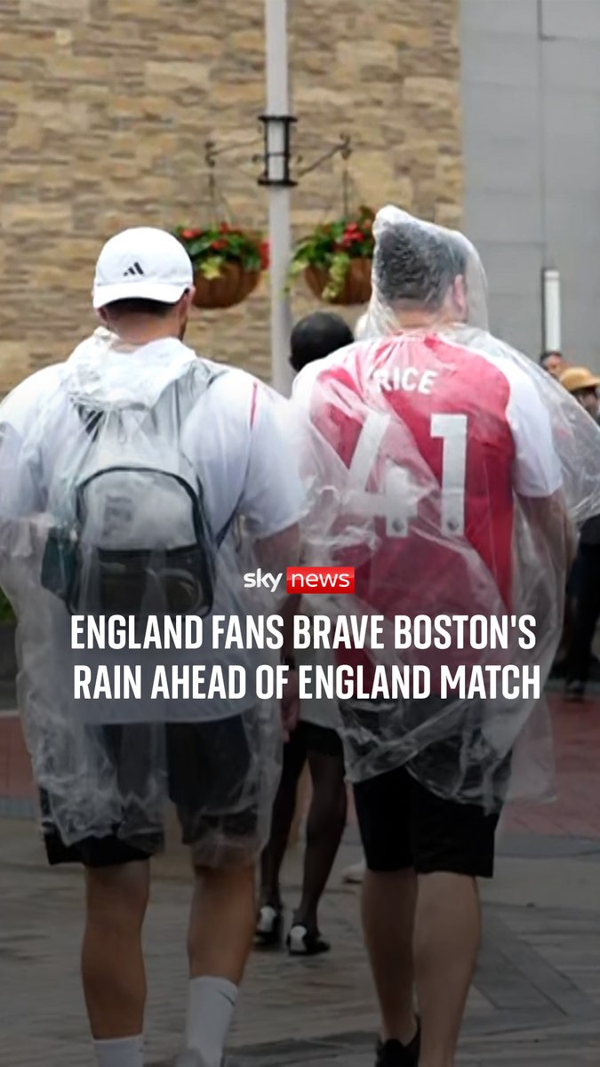 The wet weather has failed to dampen spirits in Boston as excitement builds ahead of England's World Cup clash with Ghana. Sky's Rob Harris has been speaking to fans. World Cup live updates: