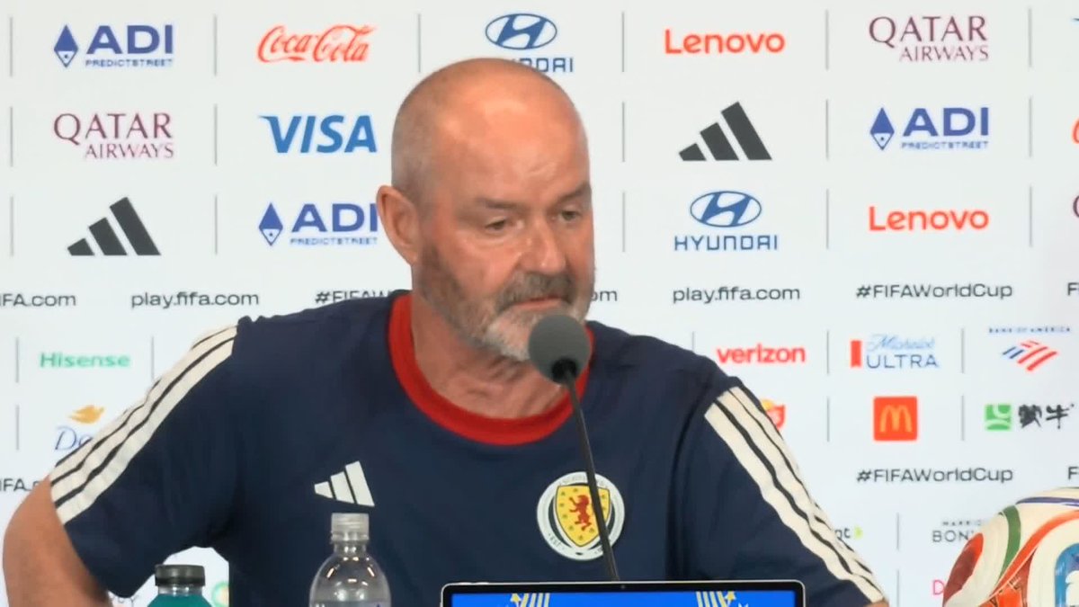 "Tomorrow we have to not love Brazil, and love Scotland more!" Steve Clarke on what it means to be managing a World Cup game against Brazil 🏴󠁧󠁢󠁳󠁣󠁴󠁿
