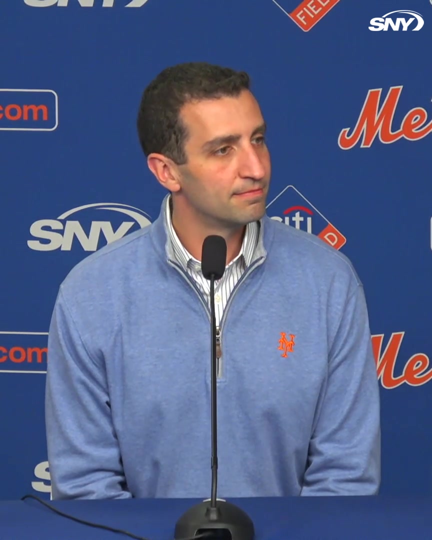 "I think Steve wants us to certainly be better than we are. He's frustrated. We're all frustrated. Steve expects us to do better than this. I expect us to do better than this." David Stearns talks about the conversations he's been having with Steve Cohen: