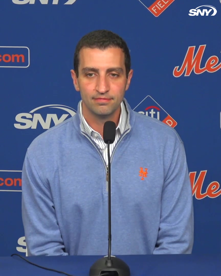 David Stearns says the Mets' offense and starting pitching will need to be more consistent moving forward for the team to go on a prolonged run of success