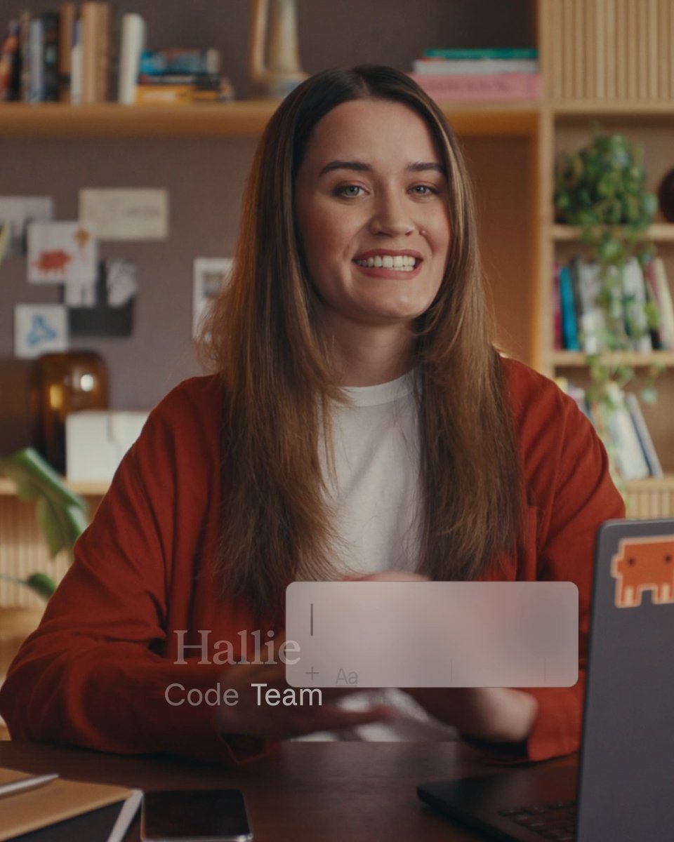 Un-silo your AI. Tag @ClaudeAI in Slack — a teammate your whole team can see, redirect, and build with, right where the work already happens.