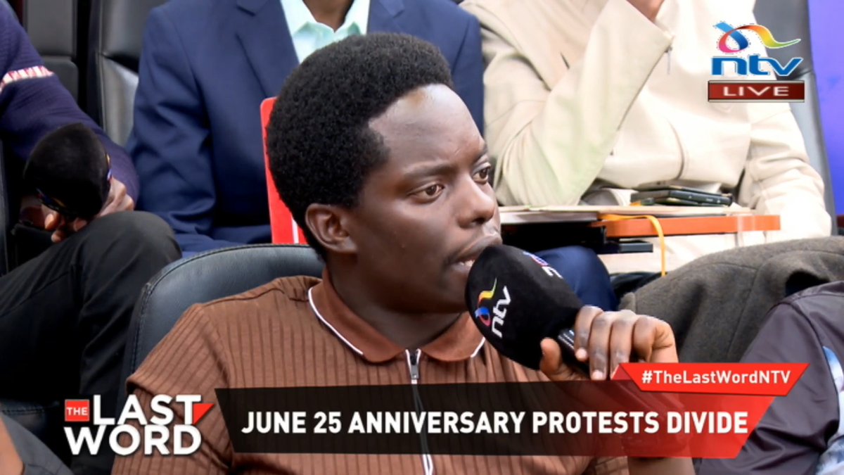 Kasmuel McOure: I am willing to serve even as an MCA. Politicians are still going to steal if they will be spending billions in campaigns to earn millions in salaries. #TheLastWordNTV James Smart