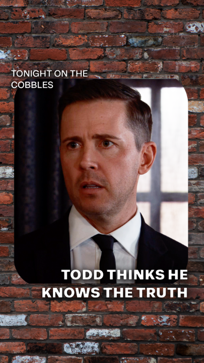 How long will Sarah be able to keep this secret? 🫣 #Corrie