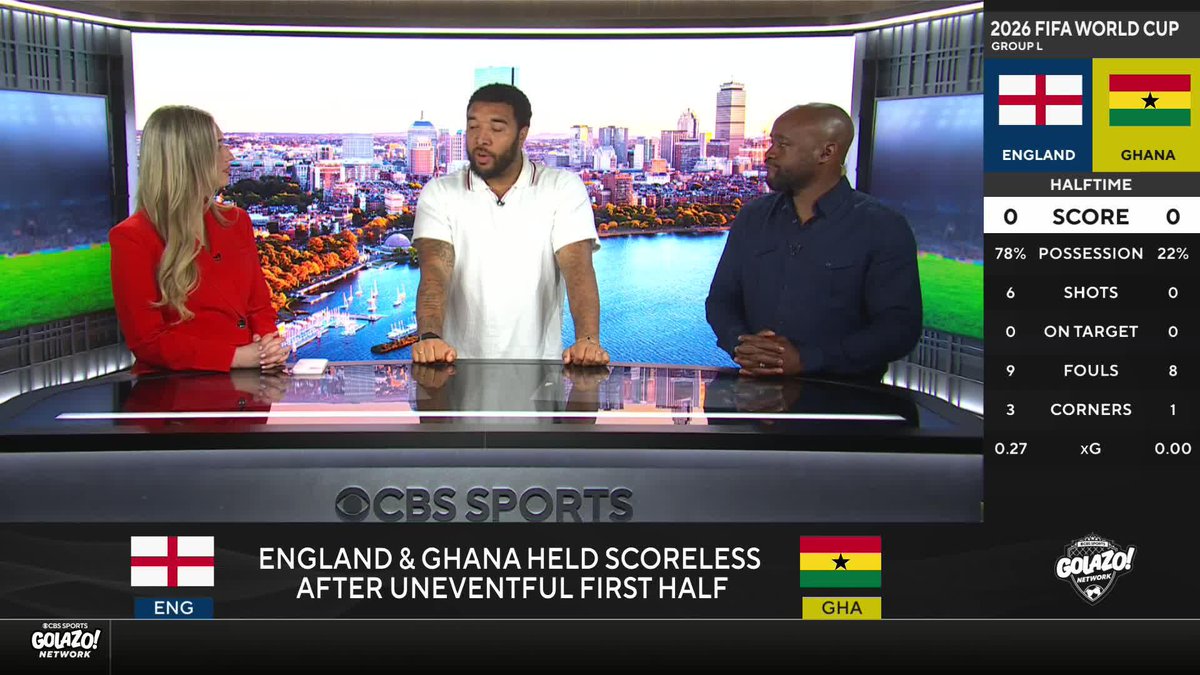 "It raises questions for Cole Palmer and Phil Foden not being in the squad." Troy Deeney and Nigel Reo-Coker were left unimpressed with England's first half display vs. Ghana ❌