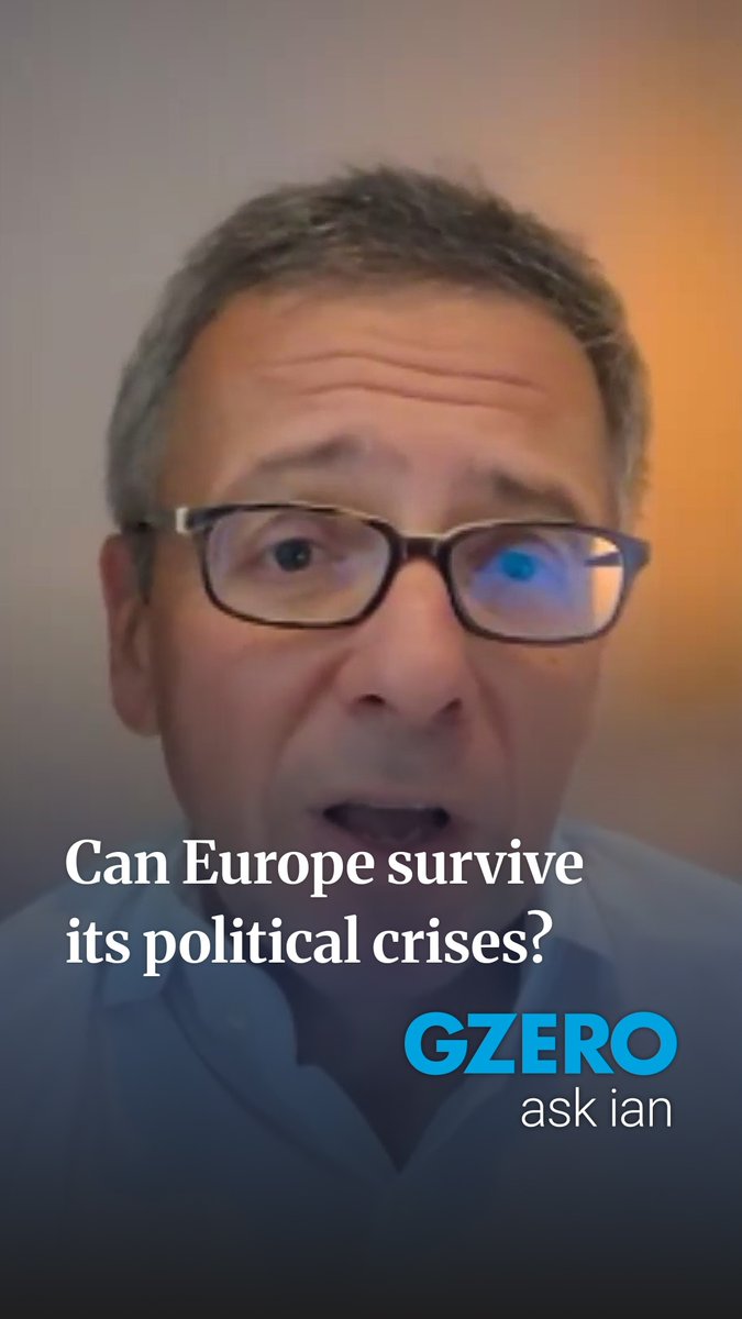 europe has plenty of problems. slow growth. weak leaders. political frustration. but the idea of europe is proving more resilient than expected. GZERO Media