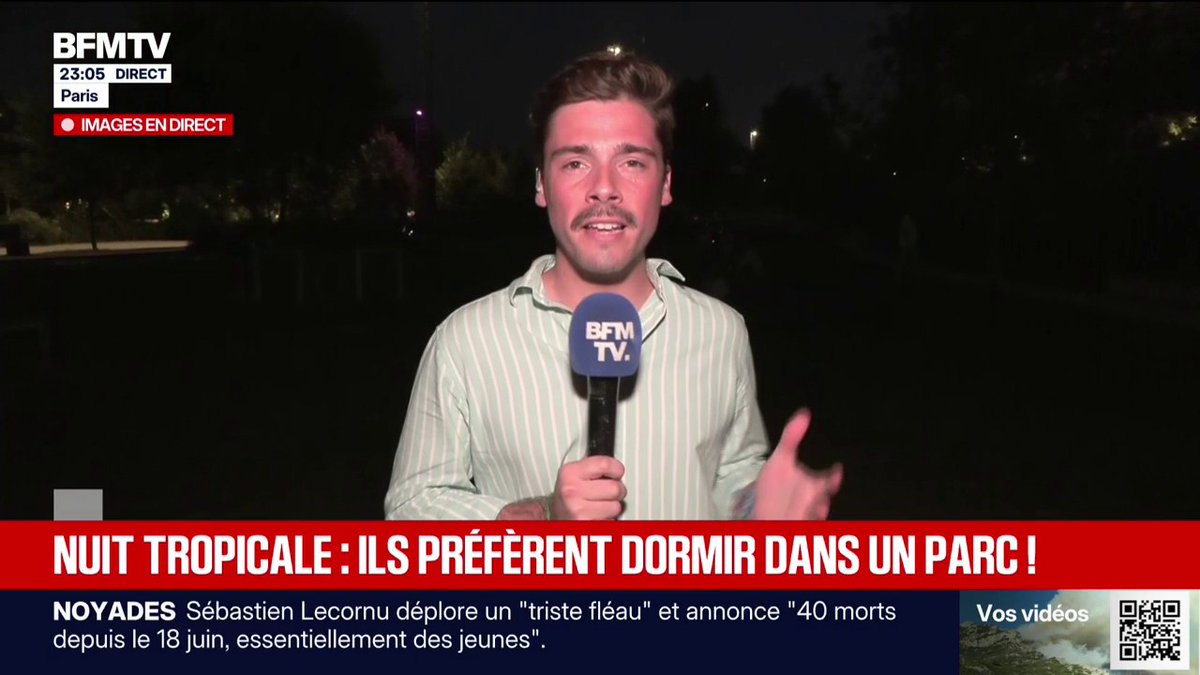 "Il fait quand même meilleur que dans nos appartements": ces parisiens qui préfèrent passer la soirée dans un parc