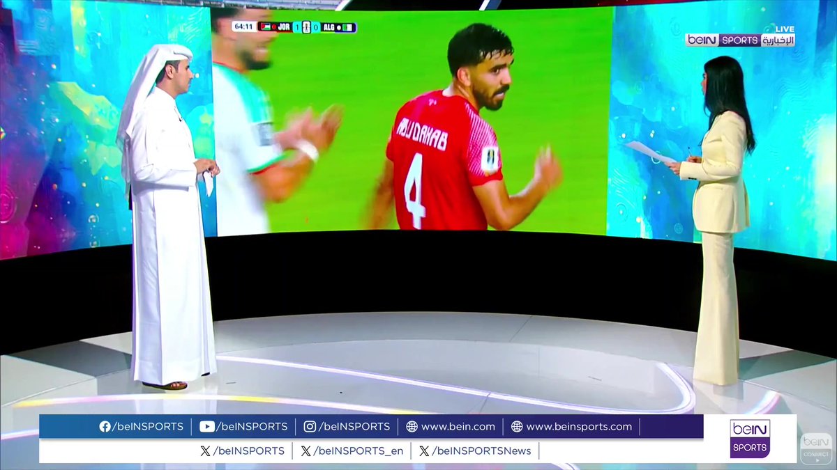 🟣#صافرة_beIN | هل هدف فوز الجزائر على الأردن صحيح؟ الجواب مع الحكم الدولي السابق سعود العذبة سعود العذبة