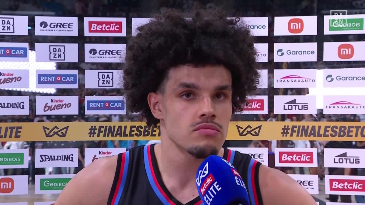 🎙️ | « J'AIMERAIS M’EXCUSER DE MA PERFORMANCE » 😰 Les mots forts de Nadir Hifi à la suite de la défaite du Paris Basketball en finale de #BetclicELITE.