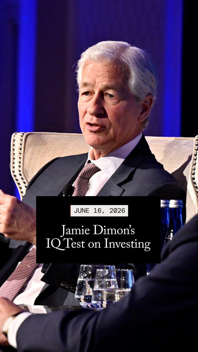 “Here’s an IQ test. Ready? If you could only invest all your money in one country, what country would it be?” asks Jamie Dimon, chairman and CEO of JPMorganChase. “There’s only one obvious answer, and it’s because of the dynamic economy, it’s because you own the dollar, it’s because it’s a free country, we’ve got rule of law, you can buy things. It’s also protected by the United States military.” 🔗 Watch the full conversation: