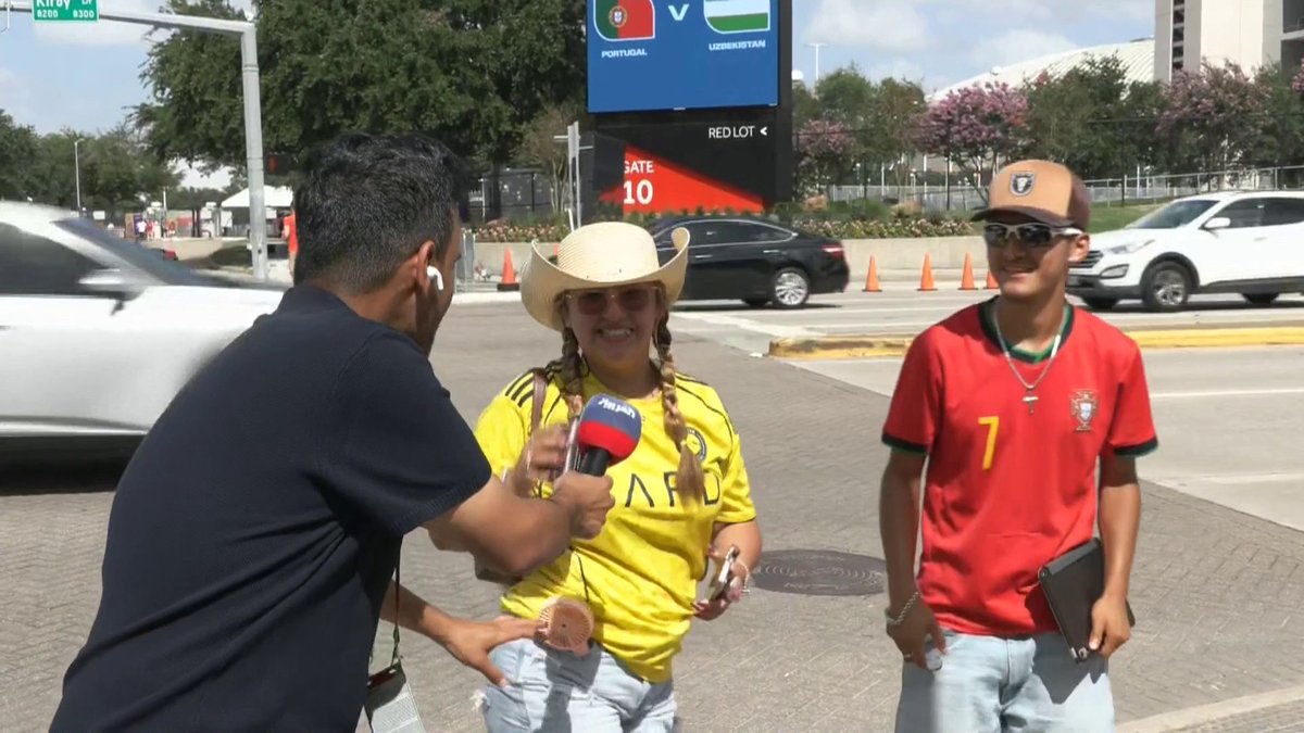 مشجعة ترتدي قميص النصر تقاطع نايف الثقيل على الهواء وتعلق: #رونالدو الأفضل وسيسجل مرة أخرى #مونديال_2026