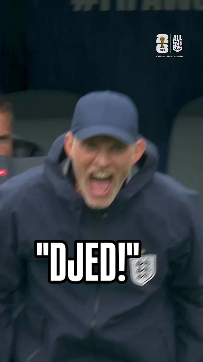 "Djed... Djed... DJED!" 😳 Thomas Tuchel was not happy with Spence during England's 0-0 draw with Ghana
