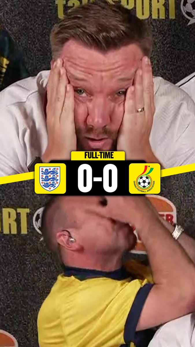 😳 "Unacceptable &amp; shocking." Cundy, O'Hara &amp; Cole react to England 0-0 Ghana... In partnership with @burgerkinguk Matchday sorted. Grab a Burger King Buddies Box. Featuring smaller, snackable icons. Order now on the BK app.