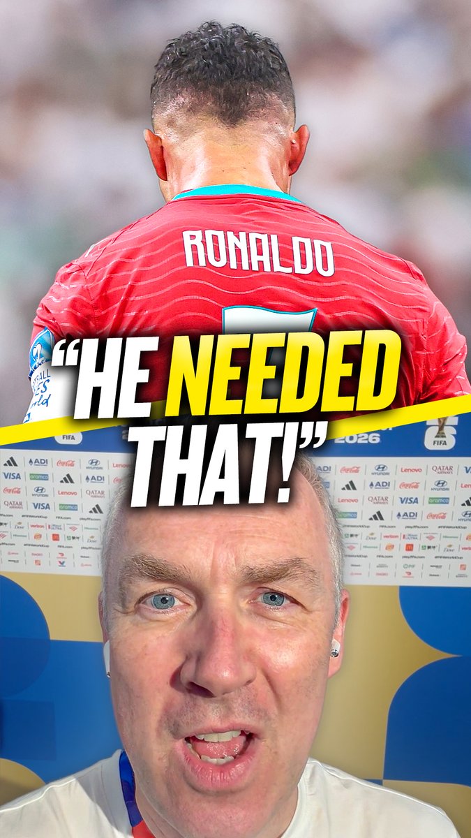 🐐 "He really needed that!" 👀 "We know who the better all-round player is!" Andy Brassell reacts to Ronaldo's double against Uzbekistan!
