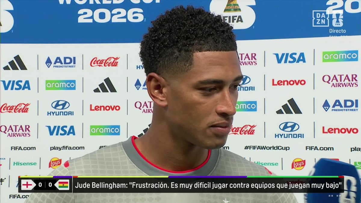 "Es un entrenador TOP, TOP, TOP. Muy feliz con él" 🔝 🗣️ Jude Bellingham, en exclusiva en DAZN con @squirante, contento con la llegada de José Mourinho #DAZNMundial #FIFAWorldCup