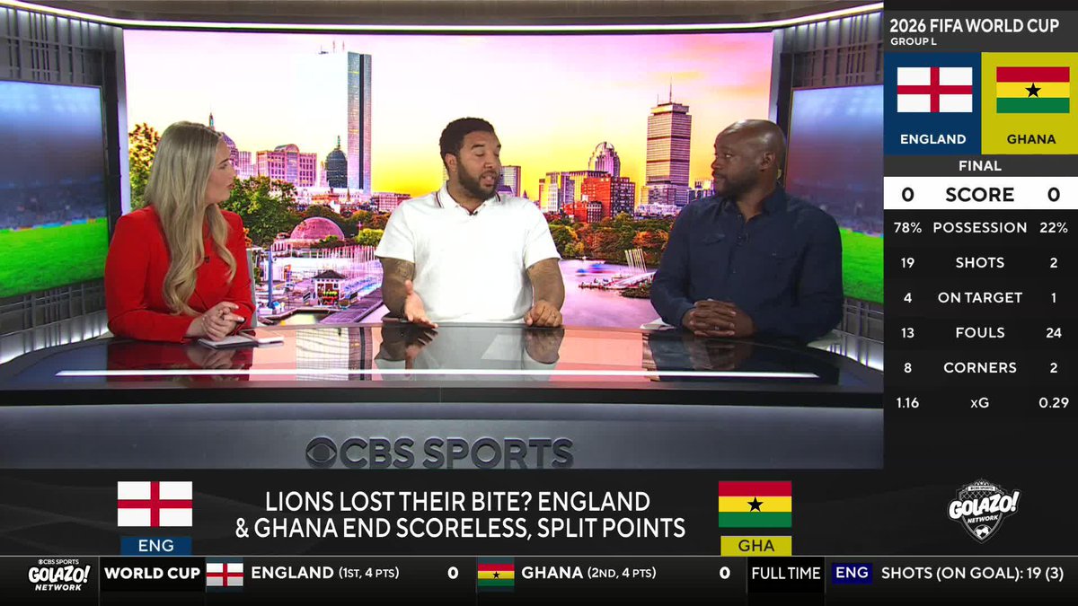 "Ghana got the blueprint." 📑 Troy Deeney and Nigel Reo-Coker believe teams will use Ghana's game plan against England going forward 🏴󠁧󠁢󠁥󠁮󠁧󠁿