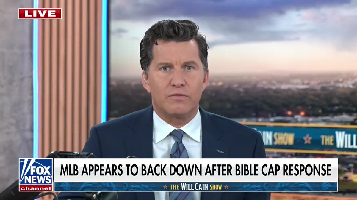 MLB says Giants players who wrote Bible verse references on their Pride Night hats will not be punished. Now Sen. Josh Hawley is claiming victory. Speaking with The Will Cain Show, the Missouri Republican said MLB backed down after Commissioner Rob Manfred confirmed the players were never fined or disciplined and never will be. "Let's get back to God and country and playing some baseball, and stop all this woke garbage."