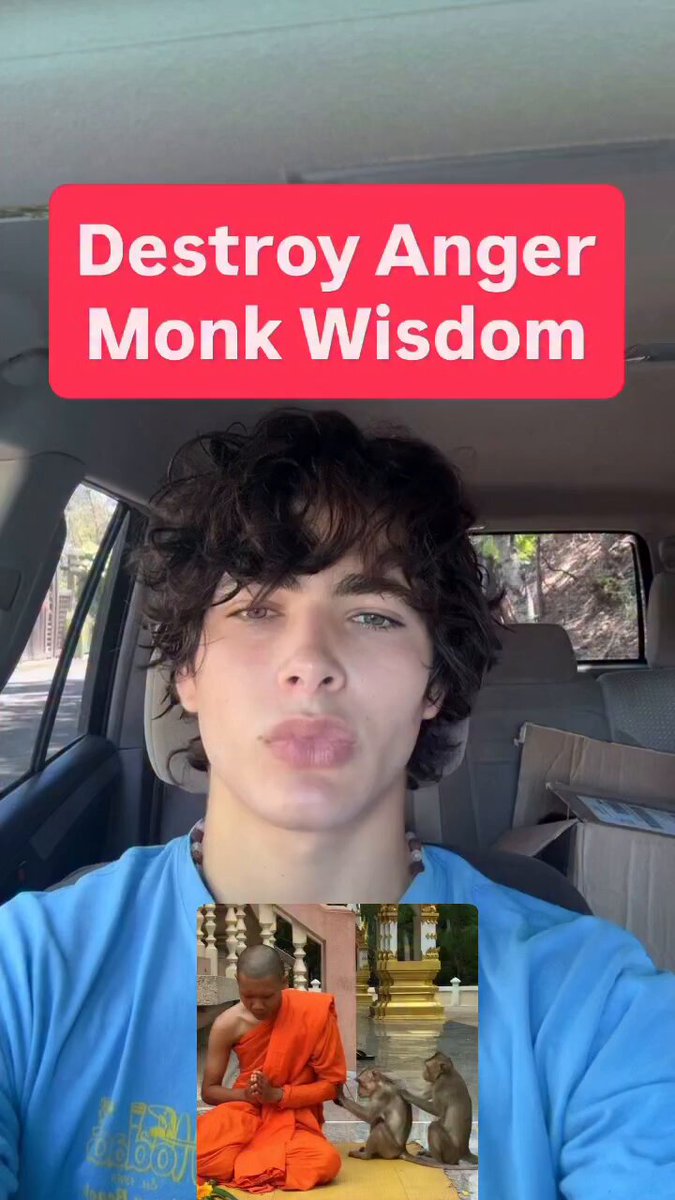 How to destroy your anger using Monk Wisdom ‼️‼️