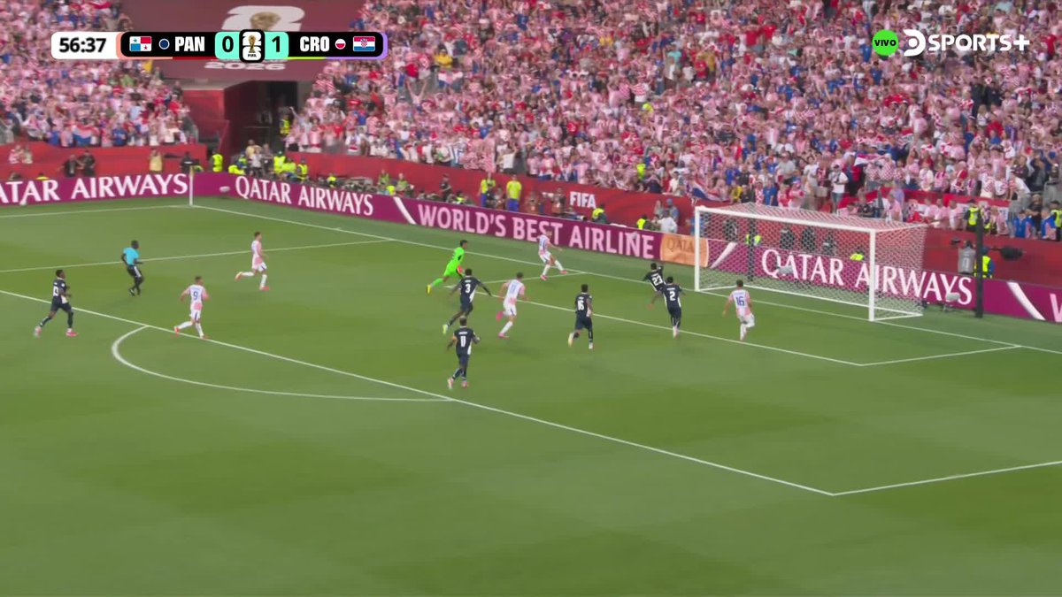 El gol que se erro Croacio, si mi 9 hace eso no juega nunca mas en la vida