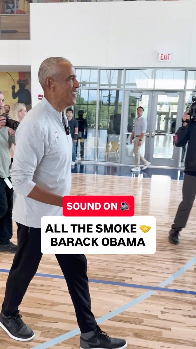 Barack Obama x ALL THE SMOKE TOMORROW • 9 AM ET