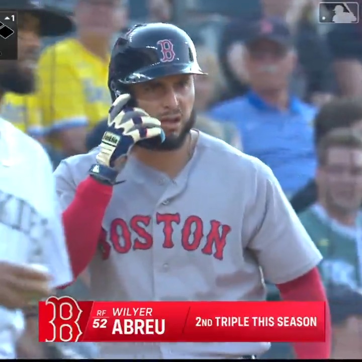 Wilyer opens the scoring with an RBI triple! Vote Wilyer: