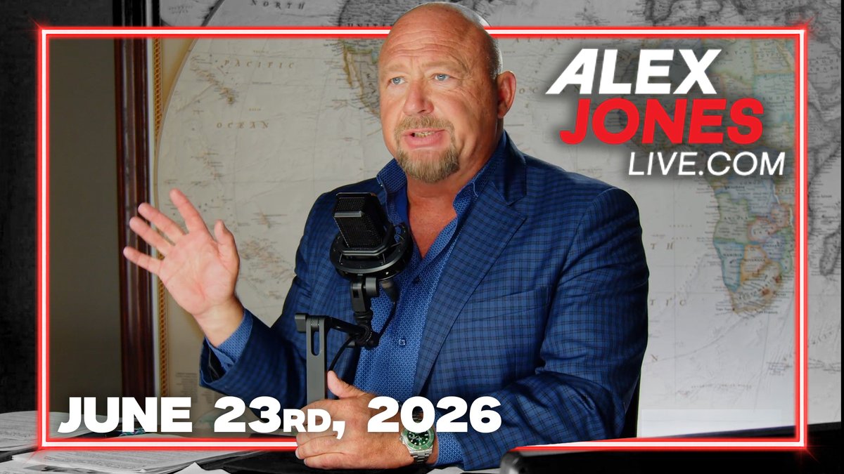 POWERFUL TUESDAY TRANSMISSION: Tucker Carlson Joins Alex Jones To Discuss Netanyahu’s Public Attempt To Take Control Of US Military & Intel Agencies! PLUS, Tucker Issues An Emergency Warning That Israeli Leadership Has Been Publicly Threatening A New 9/11 In An Attempt To Hold The US Hostage For Their Greater Israel Project! Top Russian Insider & Geopolitical Expert, Victor Bout, Joins Alex Jones To Deliver Big Updates On The Ukraine War, And He Reveals How Zelensky Is Using Nazi/Terrorist Tactics To Continue His Failing Fight As The Globalists Desperately Try To Launch Massive Counter Offensive! This Is Absolute Must-Watch/Share Info! — FULL SHOW 6/23/26