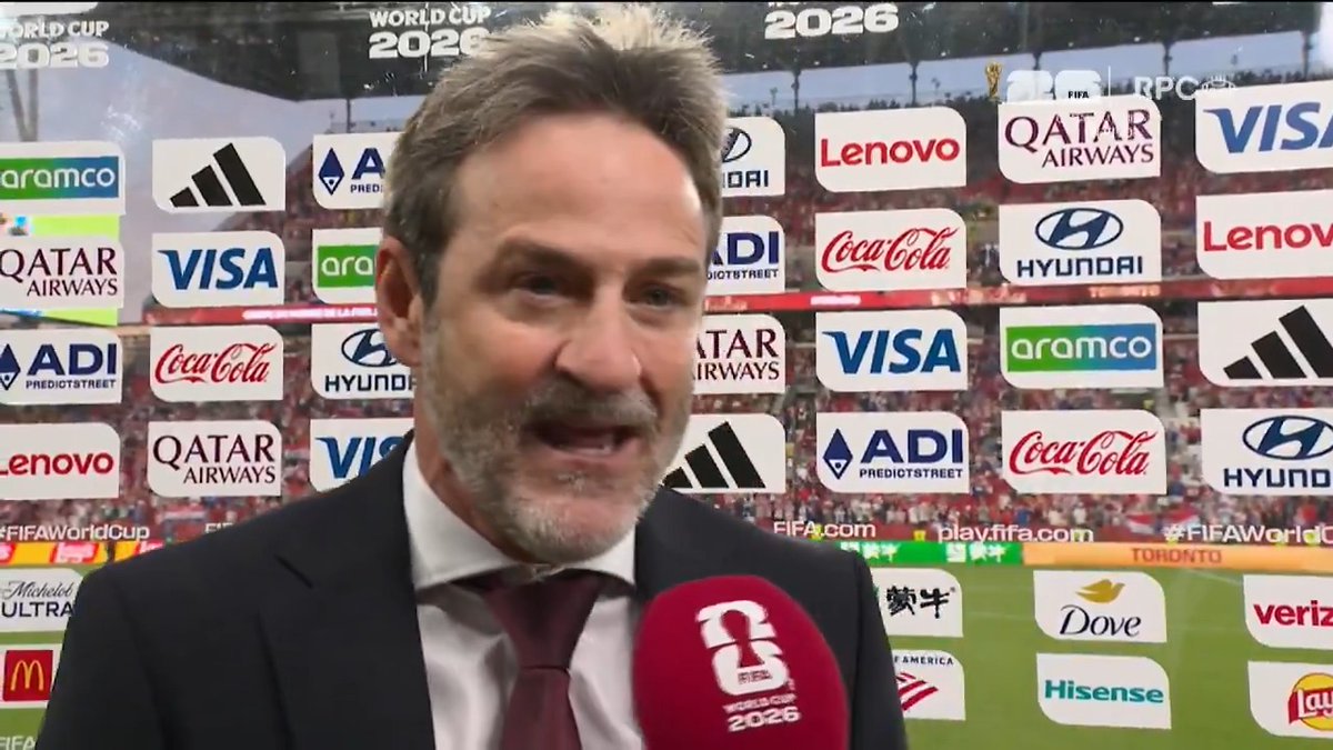Mundial 2026 | “Hemos jugado bien, hemos muerto con las botas puestas… y lo único que puedo decir es que estoy orgulloso de mis jugadores, han hecho un partidazo, hemos jugado tú a tú contra Croacia”, Thomas Christiansen, DT de Panamá.