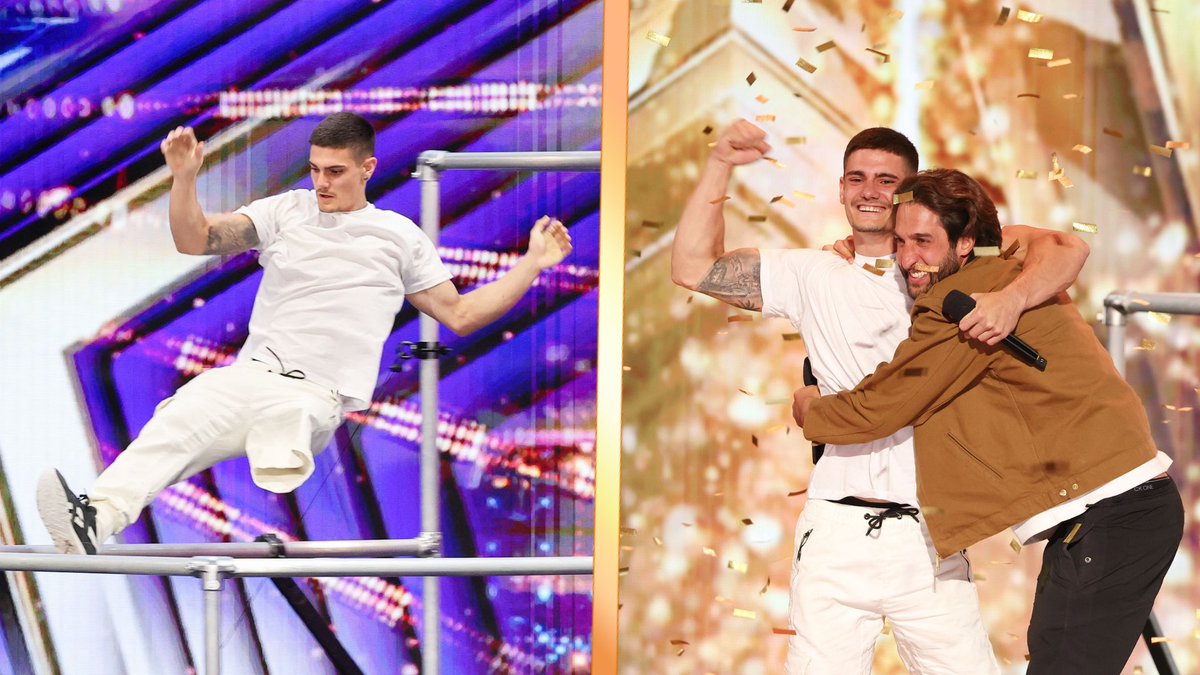 Rubén Roldán… YOU DID THAT!!! ❤️🔥 Golden Buzzer ENERGY!! #AGT