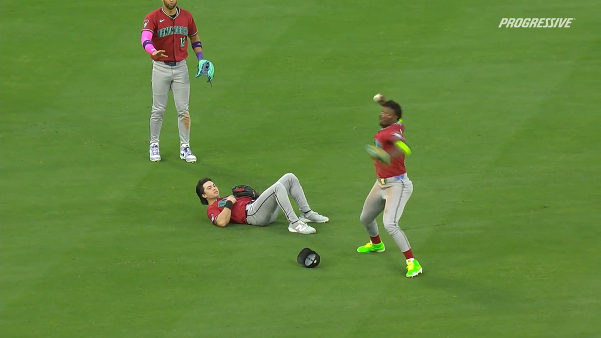 That's certainly one way to turn a double play 😅