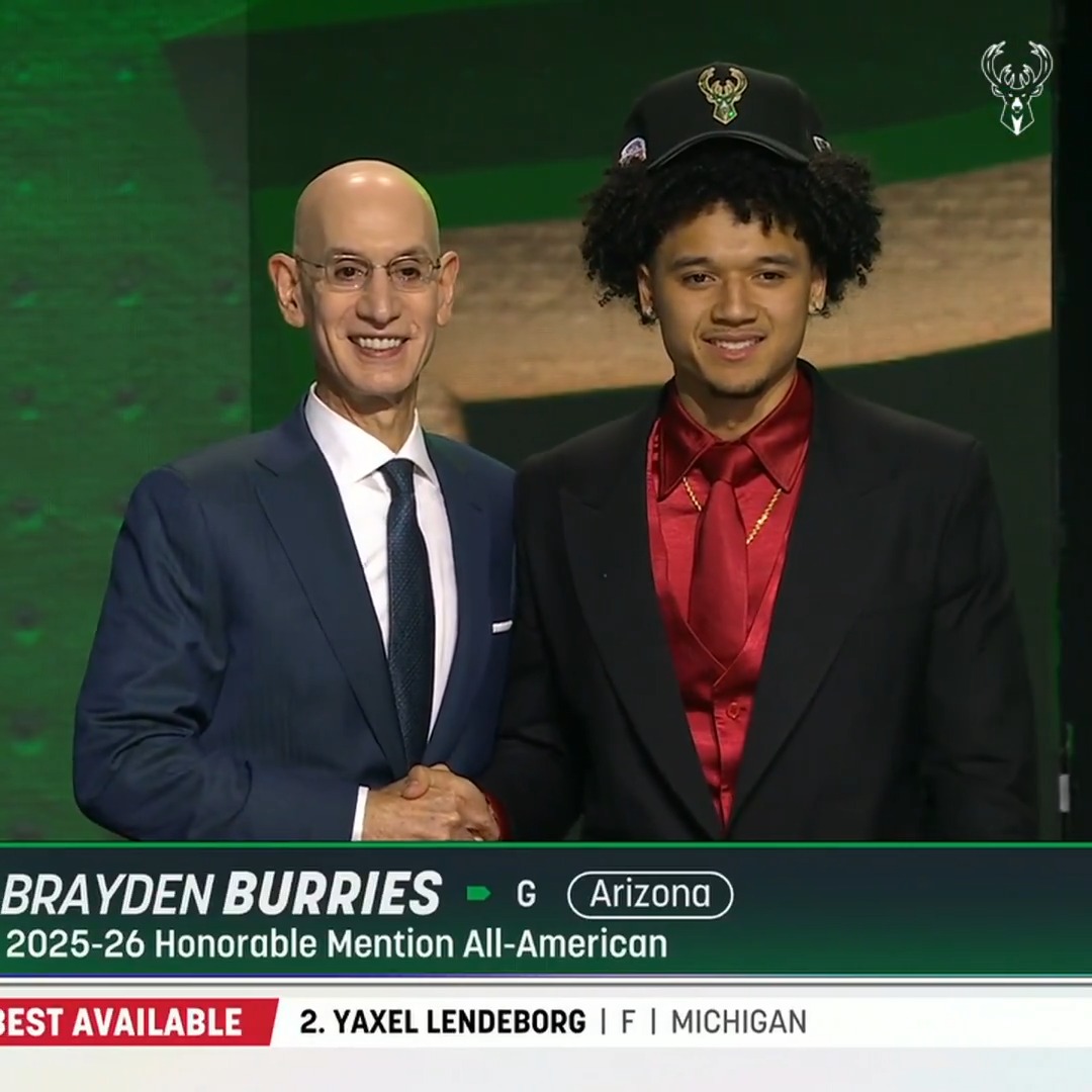 A dream come true for Brayden Burries.