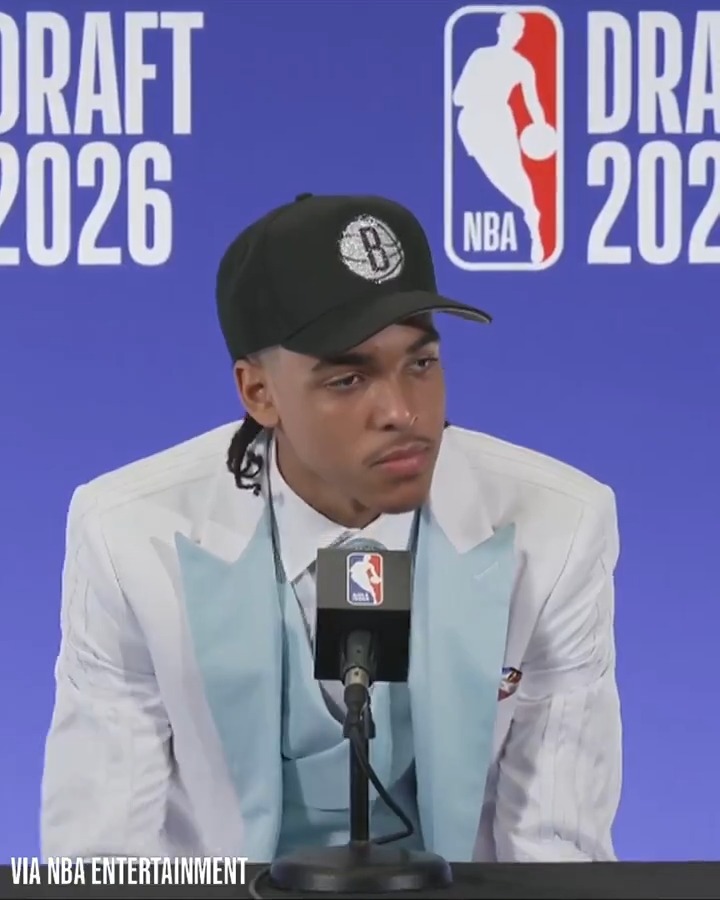 "I think I fit into the system really well and what Coach Jordi has building with them.. you can see the bond and the maturity and the comradery that they have and I feel like I fit right in" Mikel Brown Jr. on why he is a good fit for the Nets: