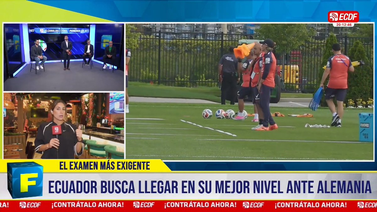 🇪🇨 ¡LA TRI BUSCARÍA FORTALECER SU DEFENSA ANTE ALEMANIA! 🇩🇪 🗣️ Gabriela Alcivar nos cuenta que Ecuador podría apostar por una línea de tres bien definida en el fondo, conformada por Ordóñez, Pacho e Hincapié. 💪 #FdeFutbolxECDF 📲