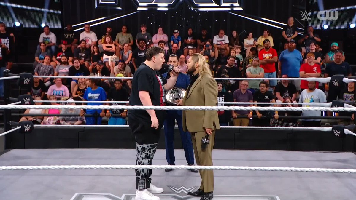 .Mason Rook is letting Naraku and the entire NXT Universe know HE wants the NXT Title! 👀
