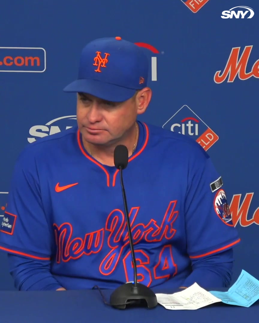 "I'm pretty sure we're going to have some deep conversations. We've got days but we need to figure this out quickly." Carlos Mendoza was asked what the Mets' options are if they take Kodai Senga out of the starting rotation:
