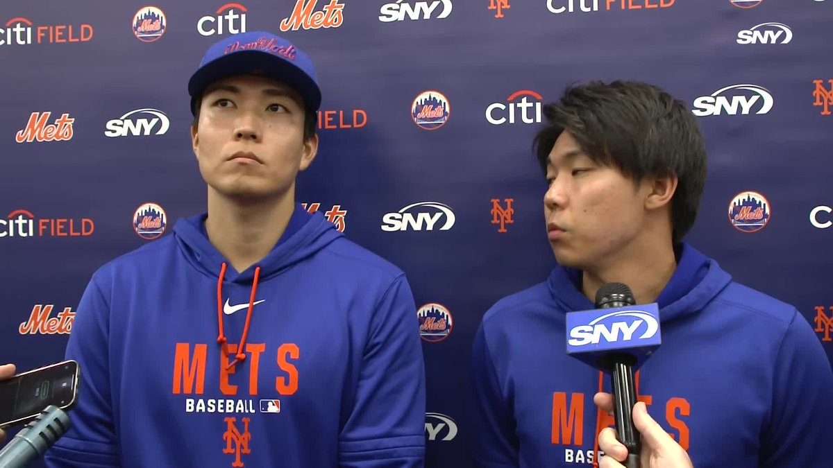 "As of right now, when I'm trying to find the strike zone, that's when I'm not able to find the strike zone. When I'm able to throw freely, that's when the pitches are in the strike zone." Kodai Senga talks about his command issues: