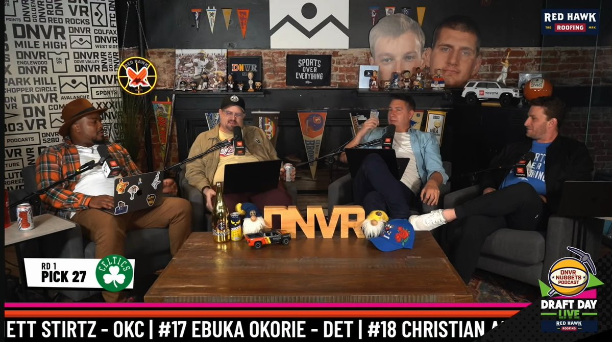 🤔 Did the Nuggets make the right move trading back? The guys break down the move 📺 👇