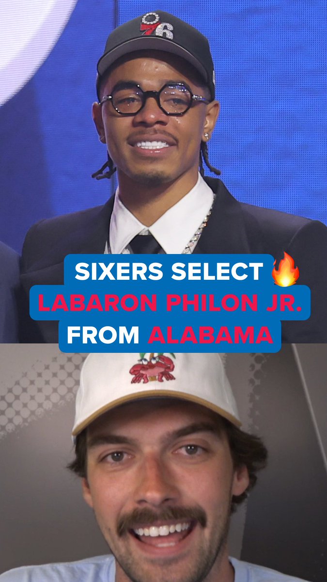 The Sixers might've found incredible value late in the first round 👀 Get to know Labaron Philon Jr. | CURE Auto Insurance