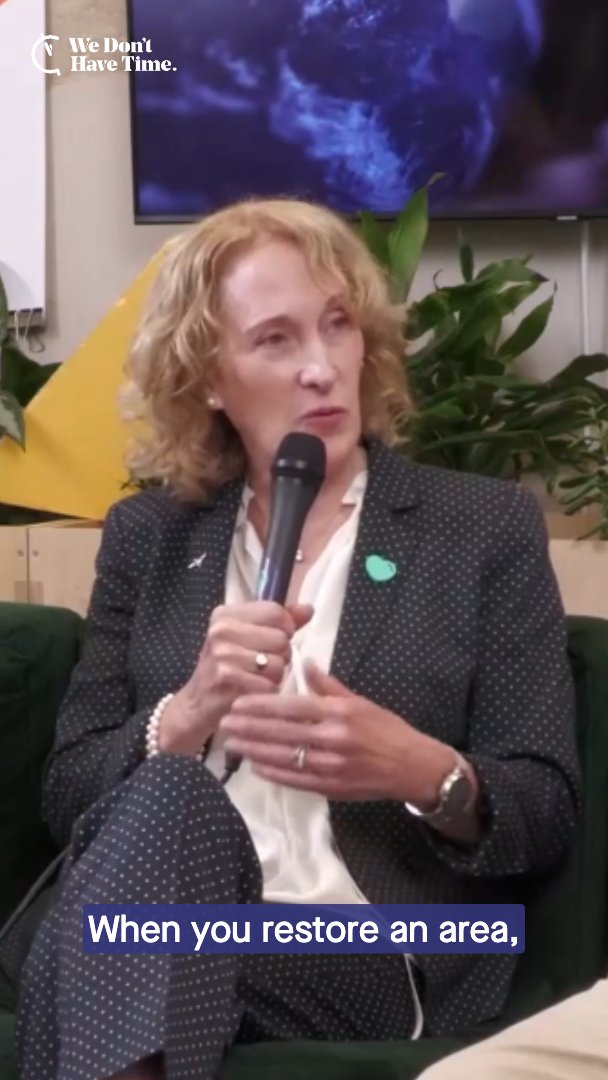 "Birds will often be one of the first groups of species that are gonna leave an area when an area is being degraded." 🐦 Elizabeth Gray, Natural Audubon Society, on why bird populations are one of the clearest early indicators of ecosystem health. Watch more on @wedonthavetime