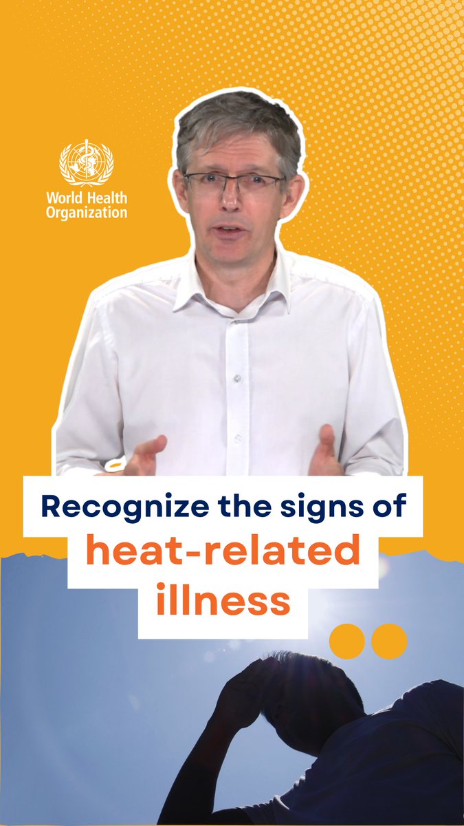 Do you know the difference between heat exhaustion and heatstroke? It could save a life. Heat exhaustion: headache, dizziness, nausea, cramps. Heatstroke: confusion, collapse, seizures. Heatstroke is a life-threatening emergency. Know the signs. Act early. #BeatTheHeat